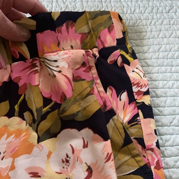 Beautiful Pink/Navy Blue wide leg Pants - Picture 2 of 6